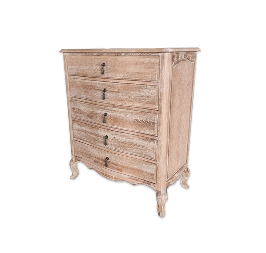 MONTEREY 5 Drw Tallboy White Oak