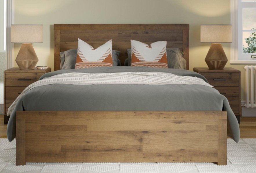 Tribeca Wood Storage Bed Frame