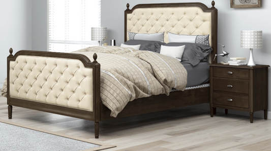 Prague Wattle Wood Bed Frame