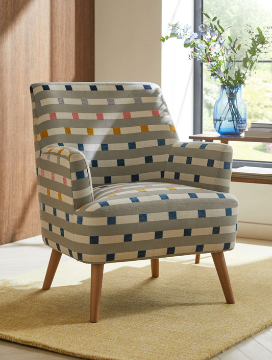 Carter Stripe Armchair