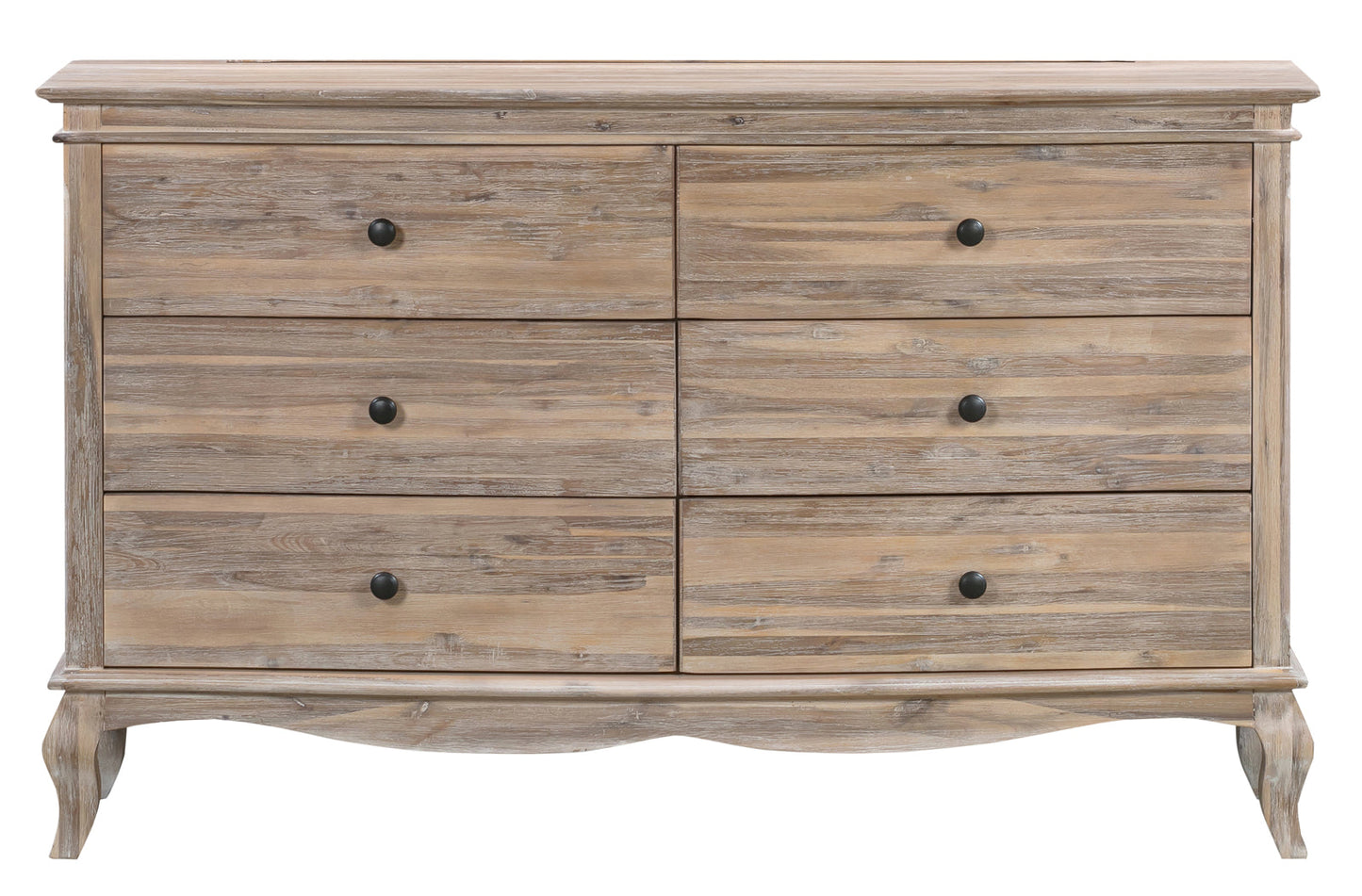 SALCOMBE Dressing Table Acacia Weathered Finish