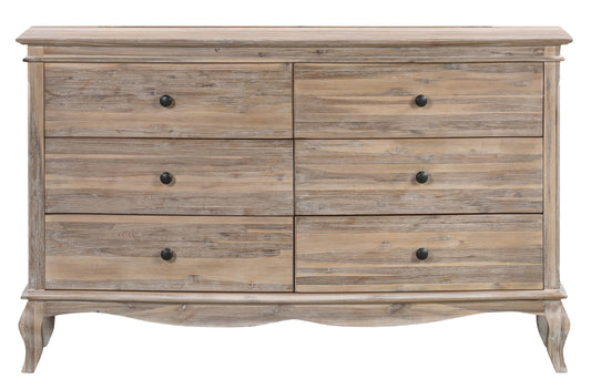 SALCOMBE Dressing Table Acacia Weathered Finish