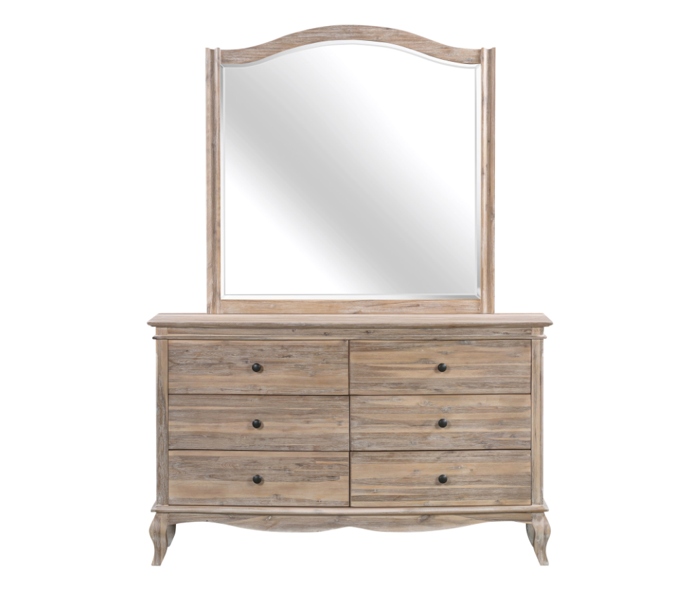 SALCOMBE Dressing Table Acacia Weathered Finish