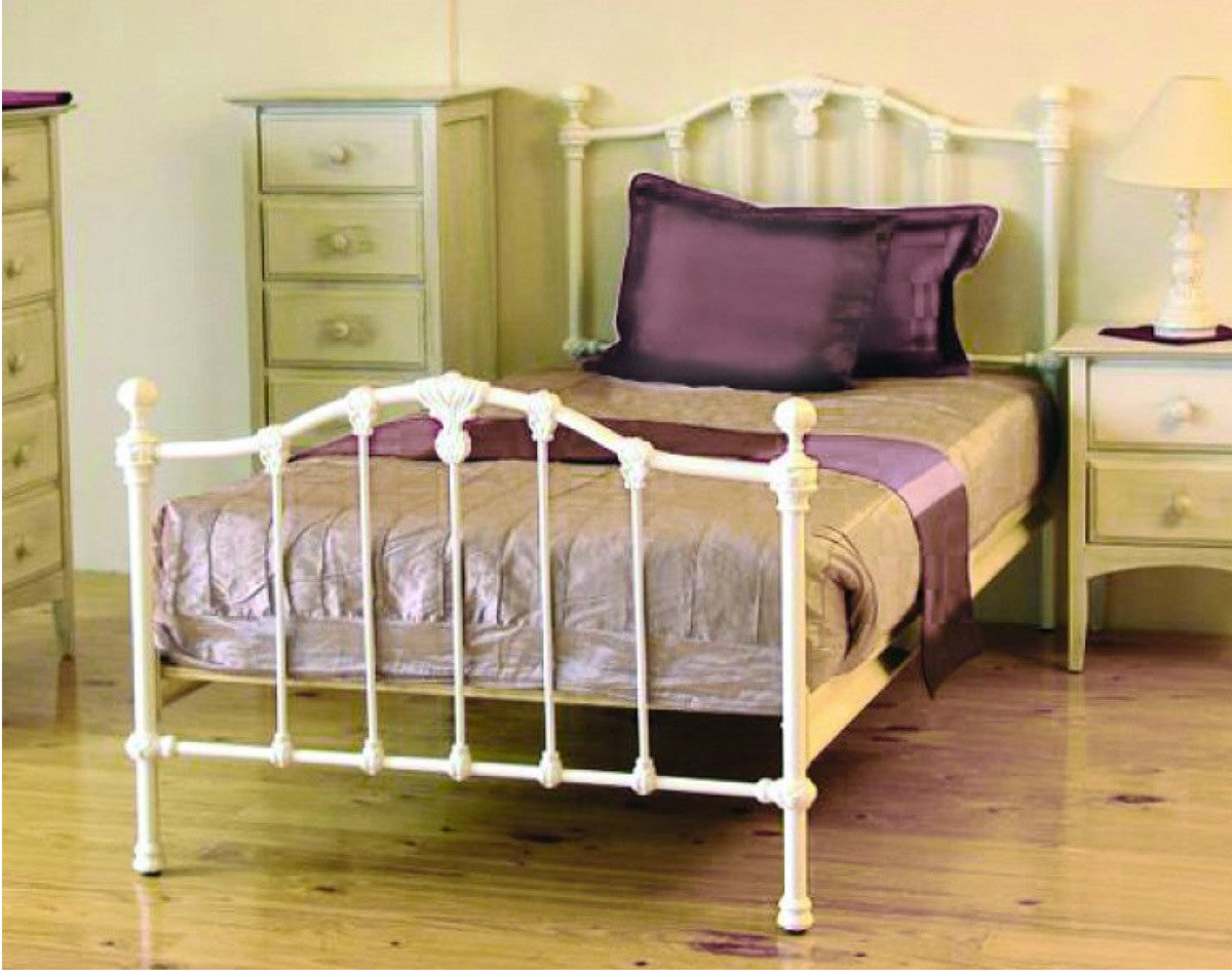 CLAREMONT King Size Cast and Wrought Iron Bed