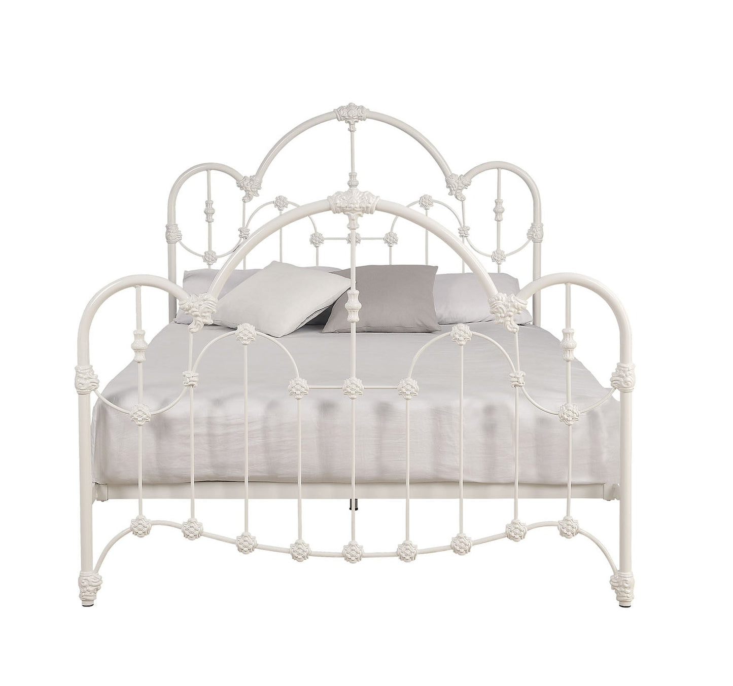 NORMANDY Queen Size Cast and Wrought Iron Bed