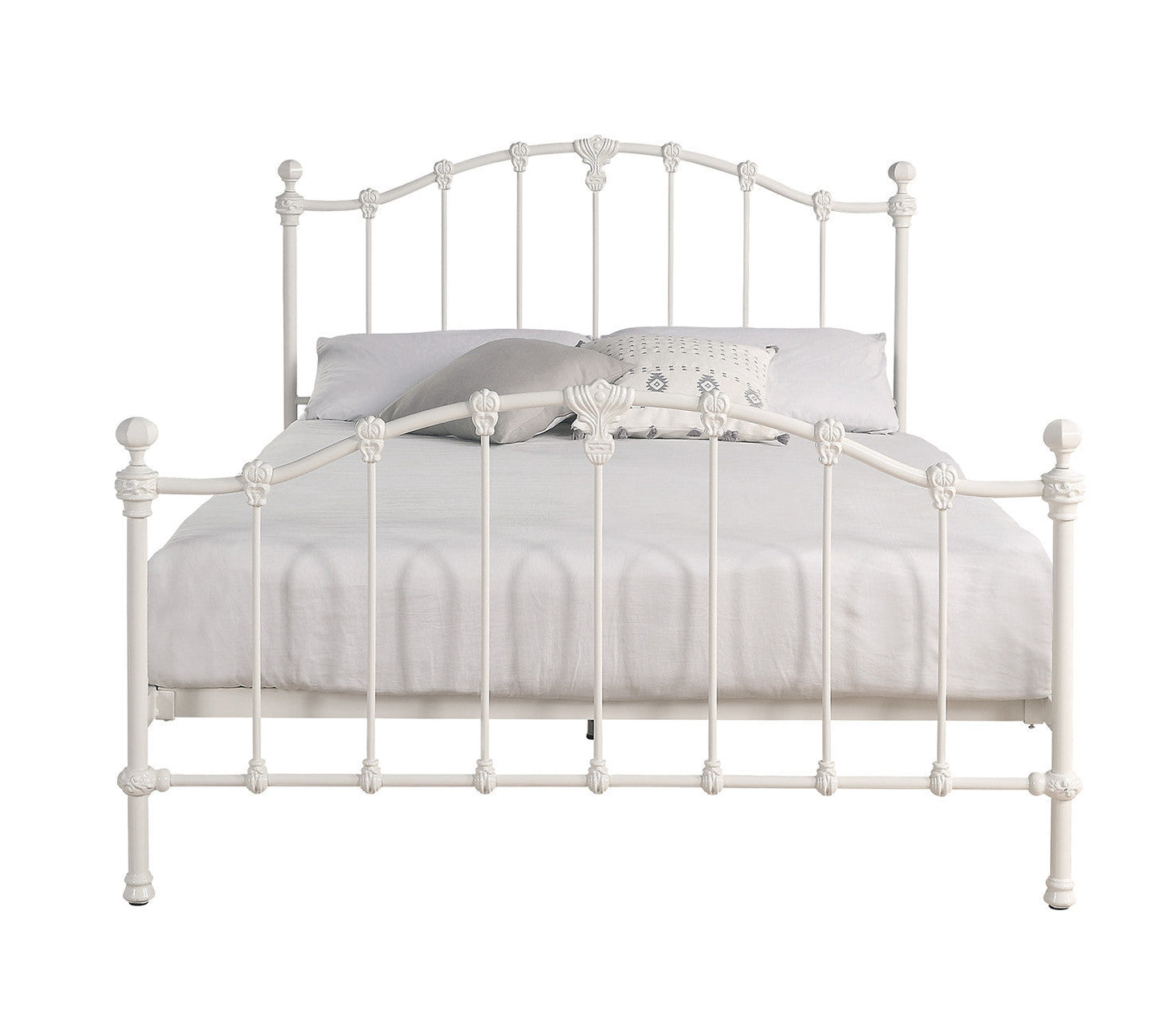 CLAREMONT Single Size Cast and Wrought Iron Bed